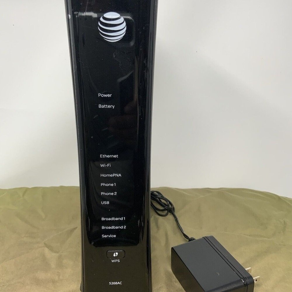 AT&T U-Verse Pace 5268AC UVRGX gateway internet Wireless Modem Router